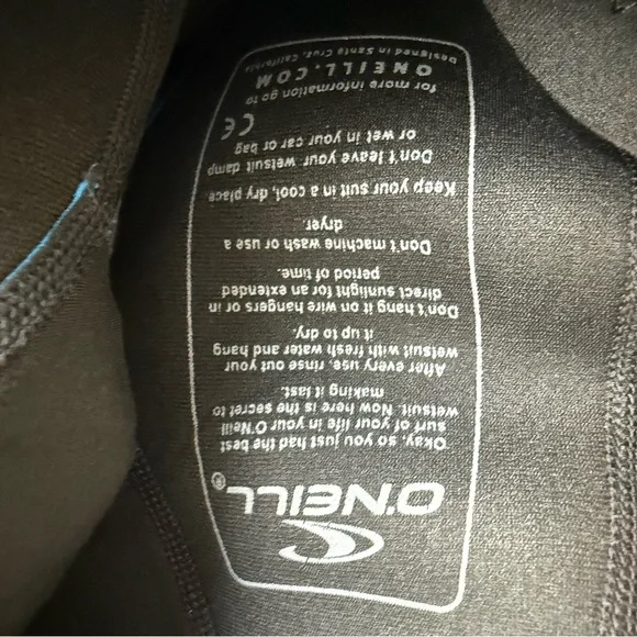 O'Neill Kids Reactor 2 Blue and Black Spring Wetsuit